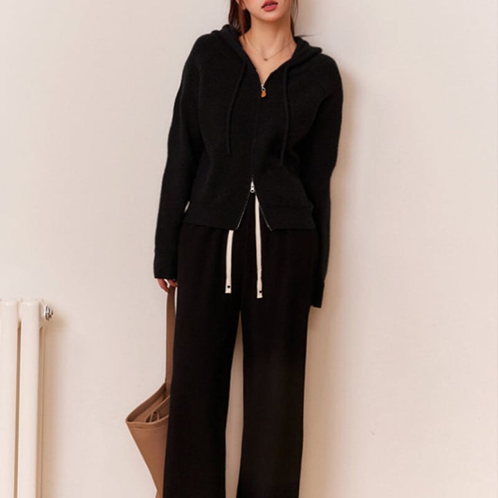 【outer】Wジップニットカーデ　M25946