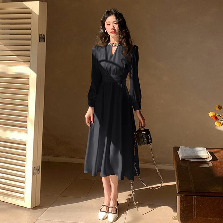 【dress】パールネックデートワンピース　N2982