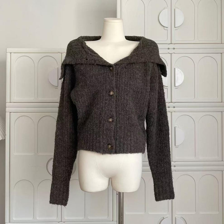 【outer】ニットカーデ　M27858