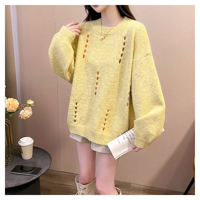 【tops】ニットセーター　M26648