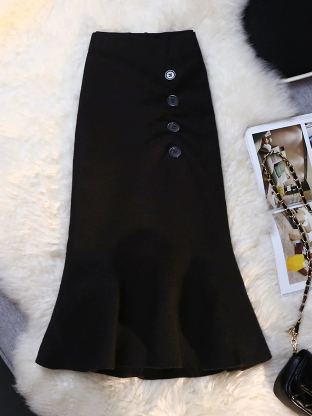 【bottoms】マーメイドスカート　M25892