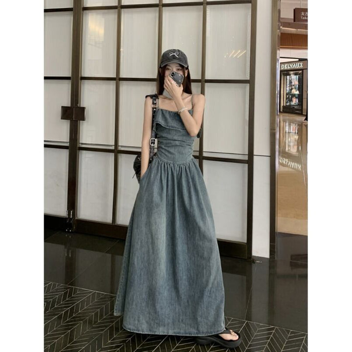 【dress】デニムキャミワンピース　M29988