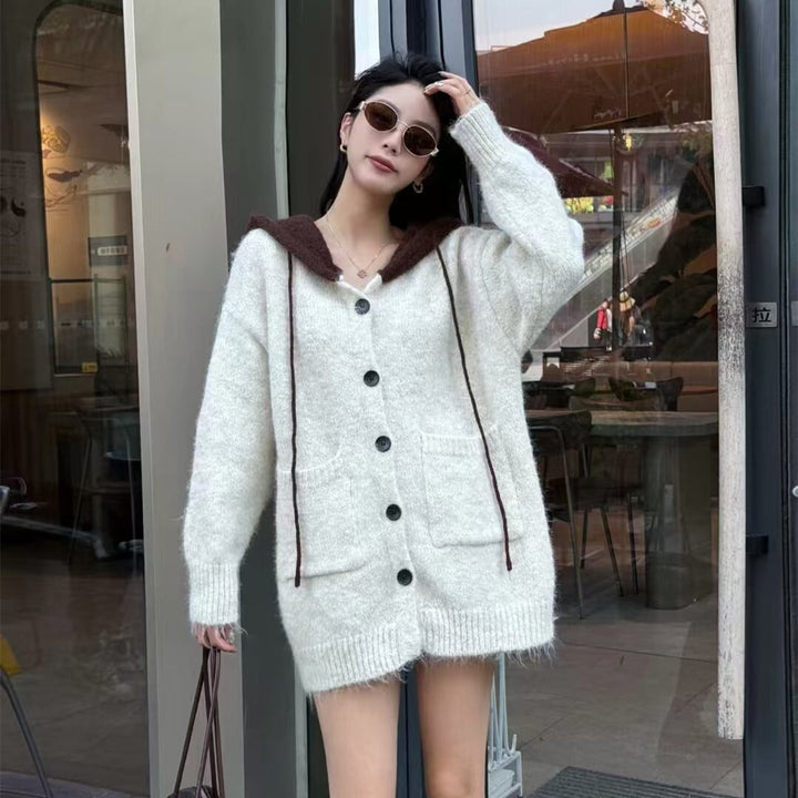 【outer】ニットカーデ　M27756