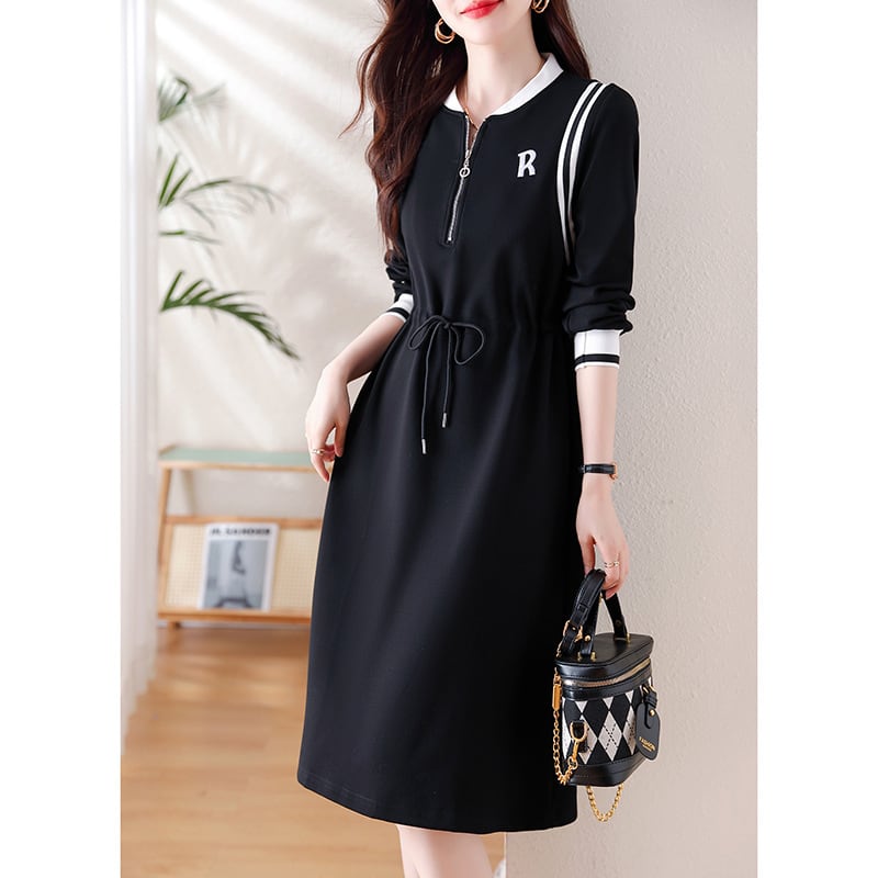 【dress】ファスナーワンピース　M21352