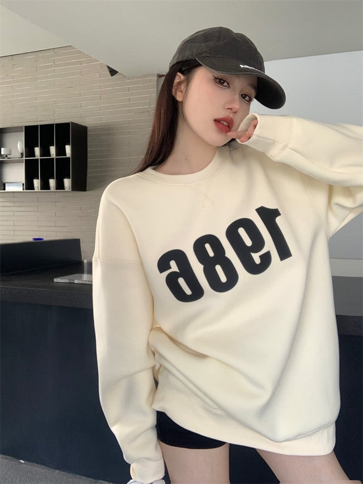 【tops】裹起毛プルオーバー　M26672
