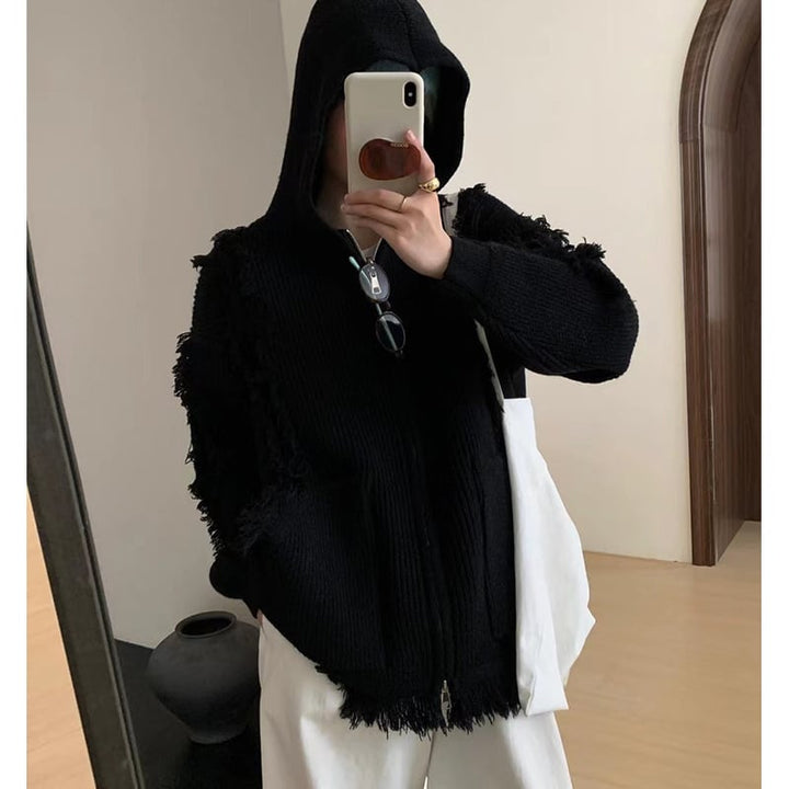 【outer】ニットカーデ　M26203