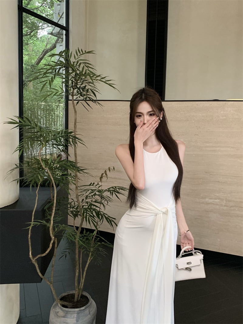 【dress】ホルターネックワンピース　M24179