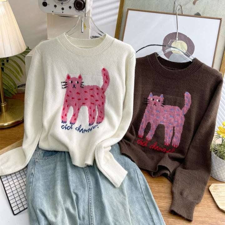 【tops】ニットセーター　M25652