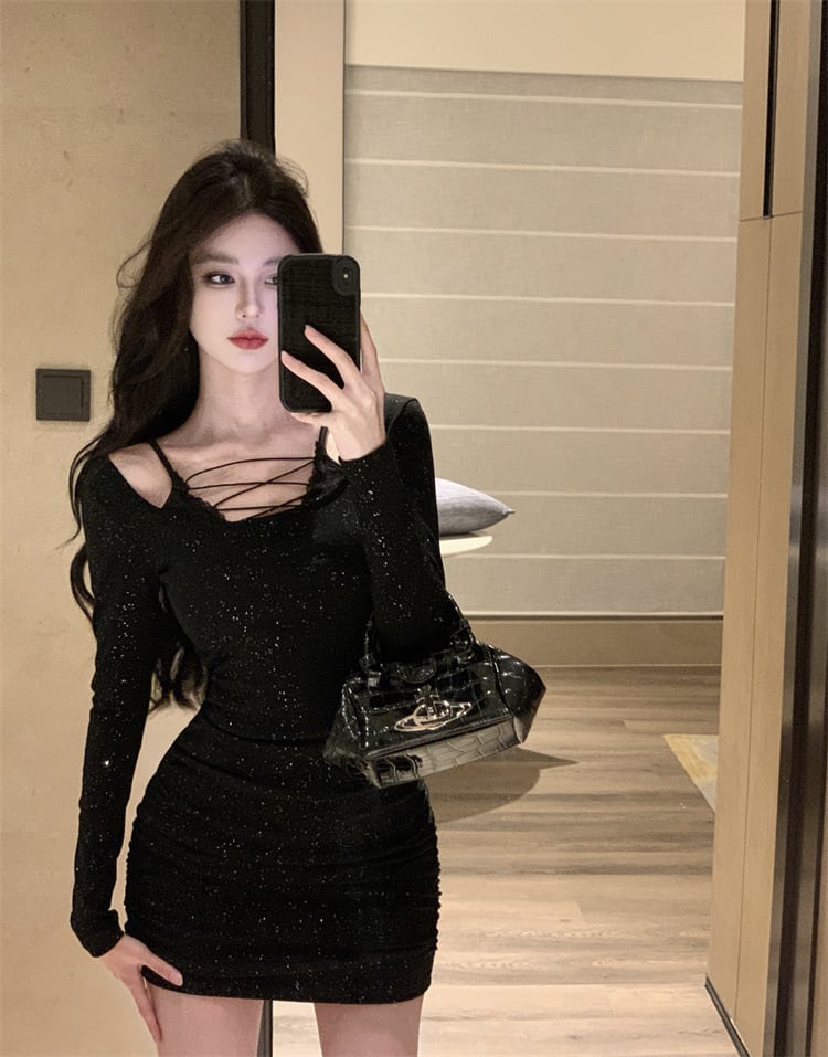 【dress】キラキラワンピース　M20989