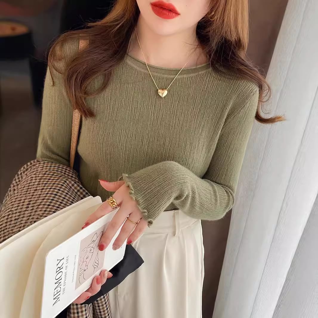 【tops】ニットトップス　M26506