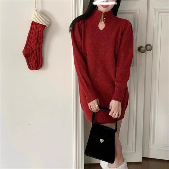 【dress】ニットワンピース　M25887