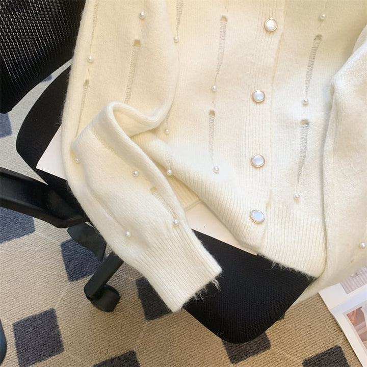 【outer】ニットカーデ　M21210