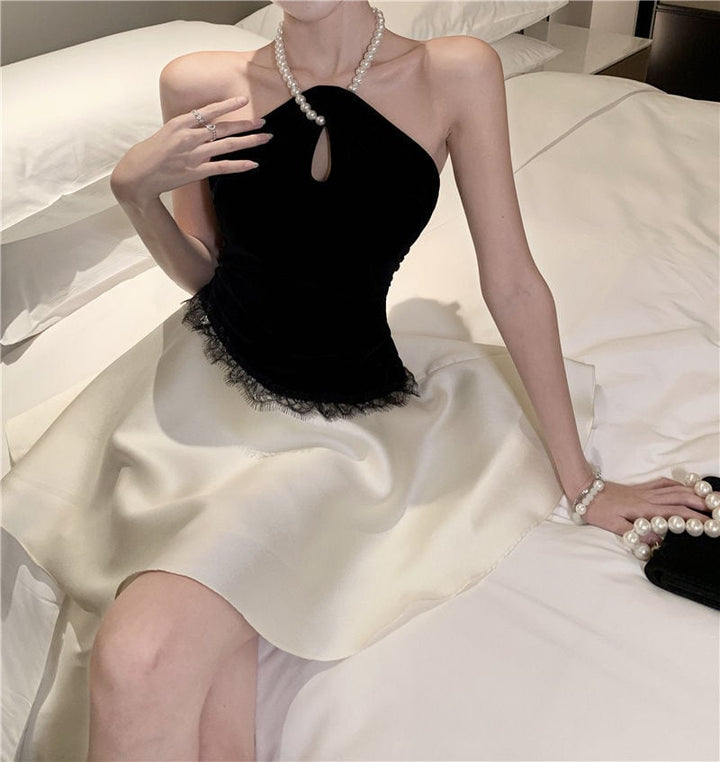 【dress】ホルターネックワンピース　M24387