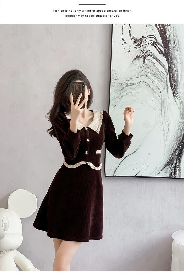 【dress】ドッキングワンピース　M18604