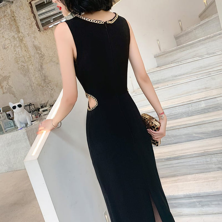 【dress】ウエストカットワンピース　M24191