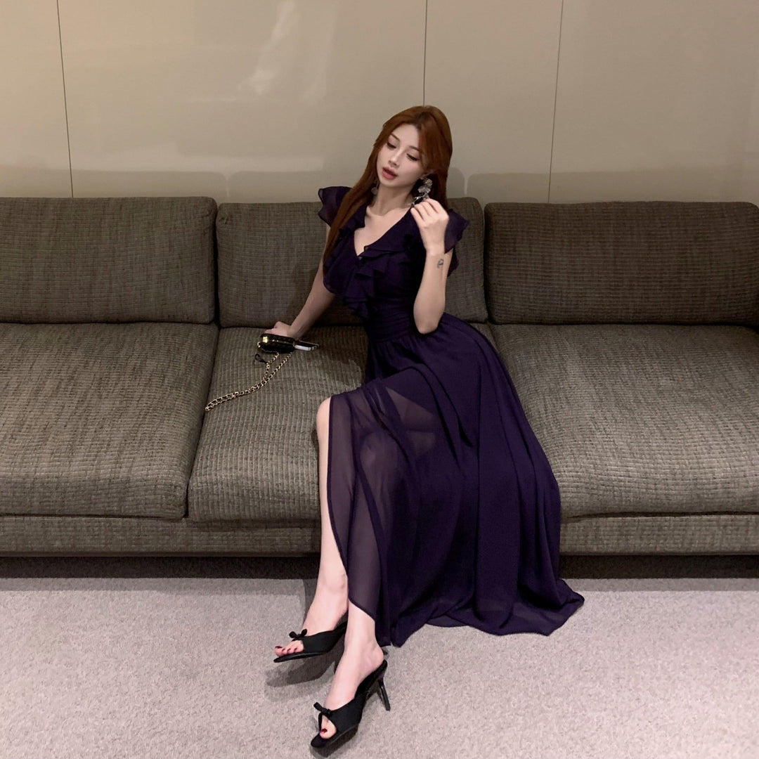 【dress】フリル デートワンピース　N2686