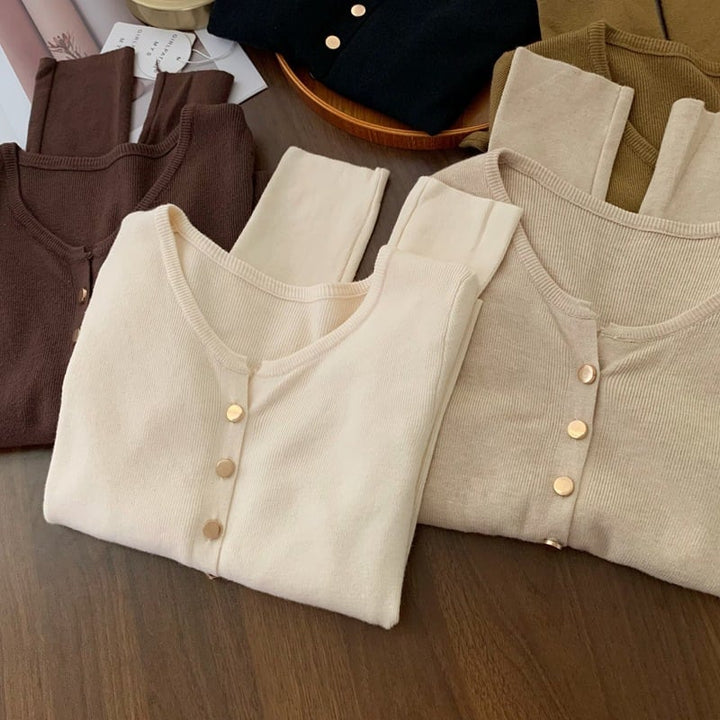 【outer】ニットカーデ　M26481