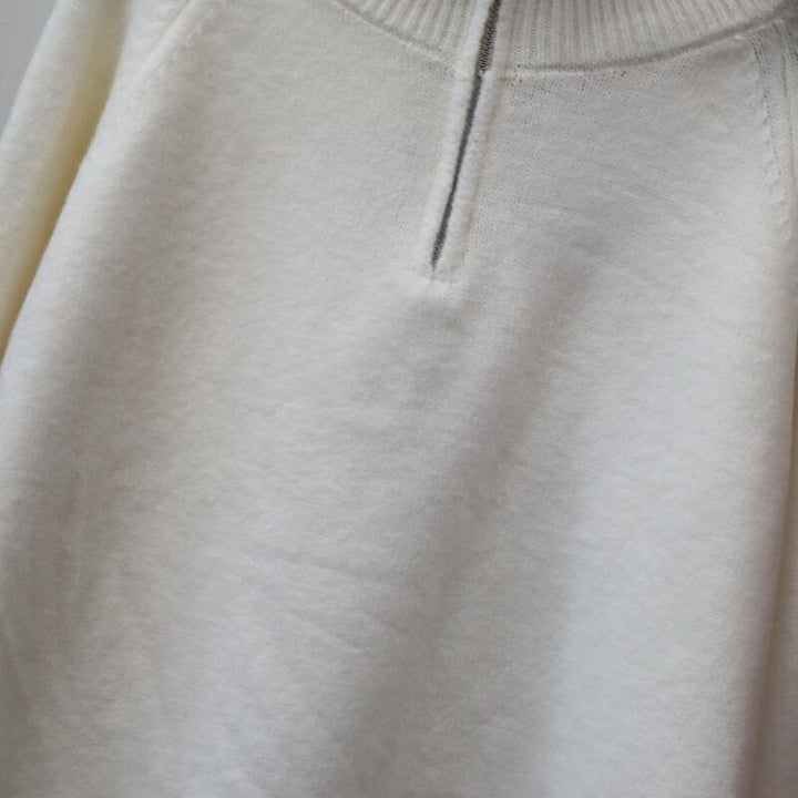 【tops】ファスナーニットセーター　M27745