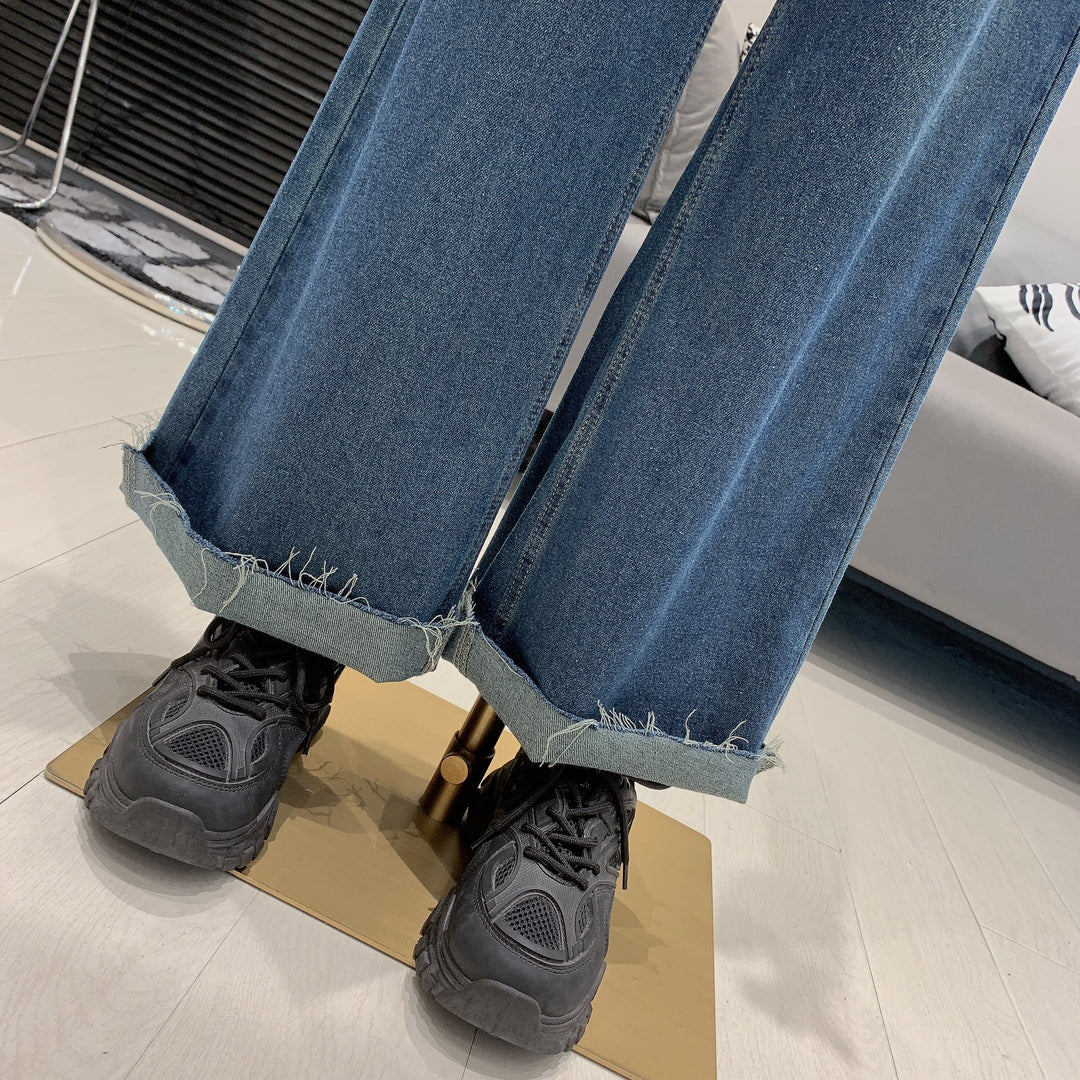 【set】Vネックベスト×デニムパンツセット　M25269