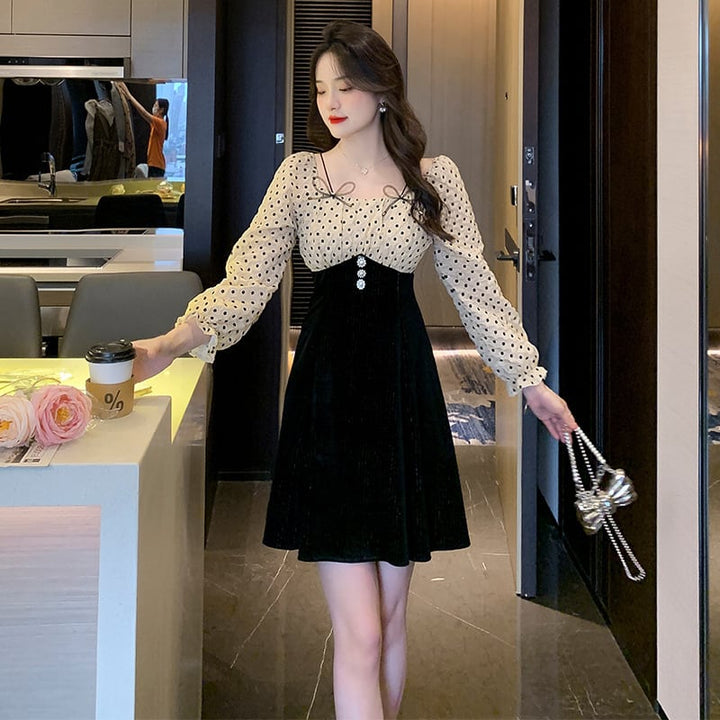 【dress】ドッキングワンピース　M29544