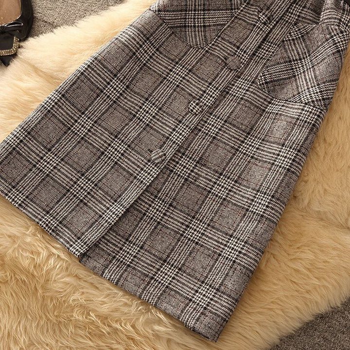 【dress】チェック柄キャミワンピース　N2260