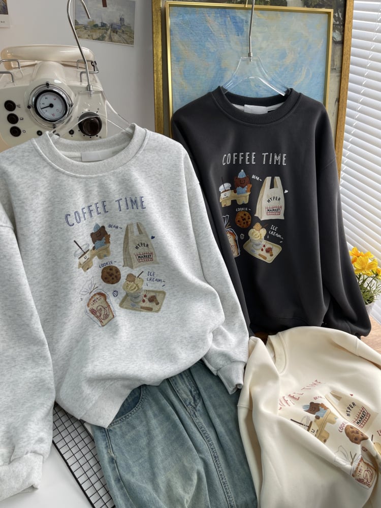 【tops】プリントプルオーバー　M26574