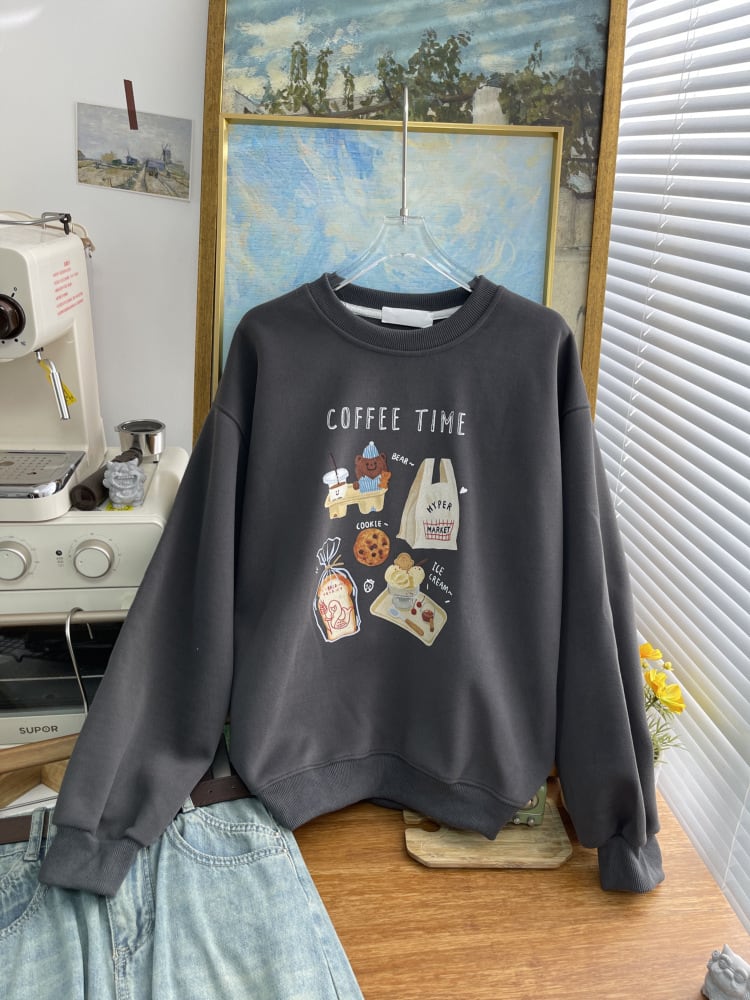 【tops】プリントプルオーバー　M26574