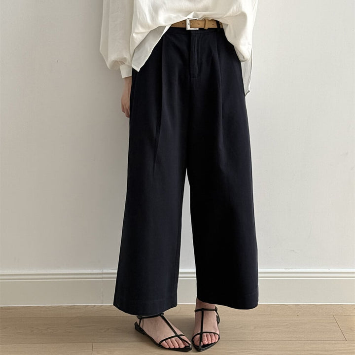 【bottoms】ワイドパンツ　M29959