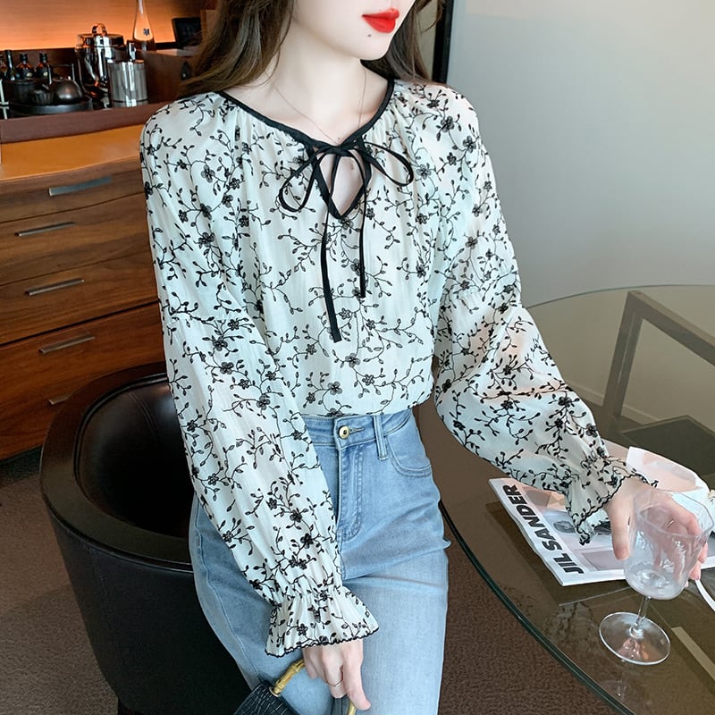 【tops】早い者勝ちエレガントシャツトップス大活躍　M17243