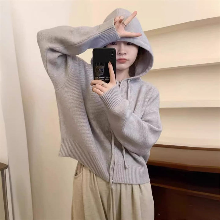 【outer】Wジップニットカーデ　M25963