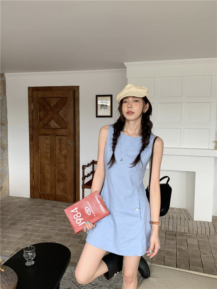 【dress】ノースリーブワンピース　M24439