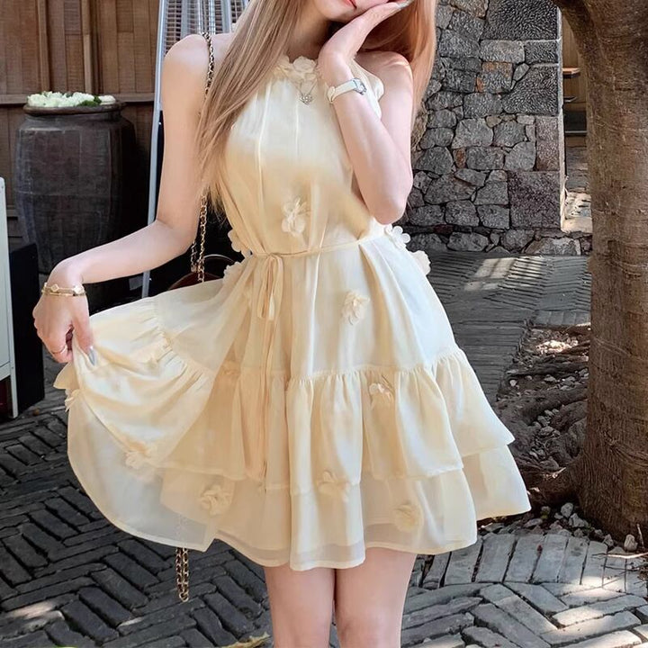 【dress】ホルターネックワンピース　M30203