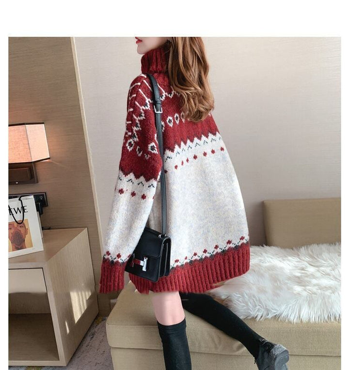 【tops】クリスマスニットセーター　N2848