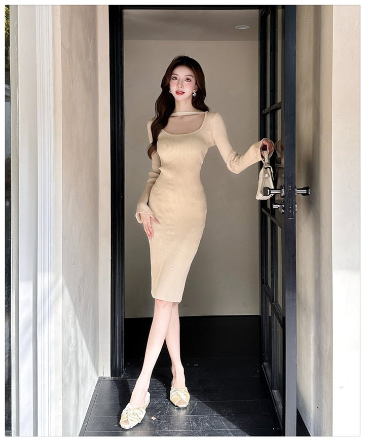 【dress】ニットワンピース　M25753