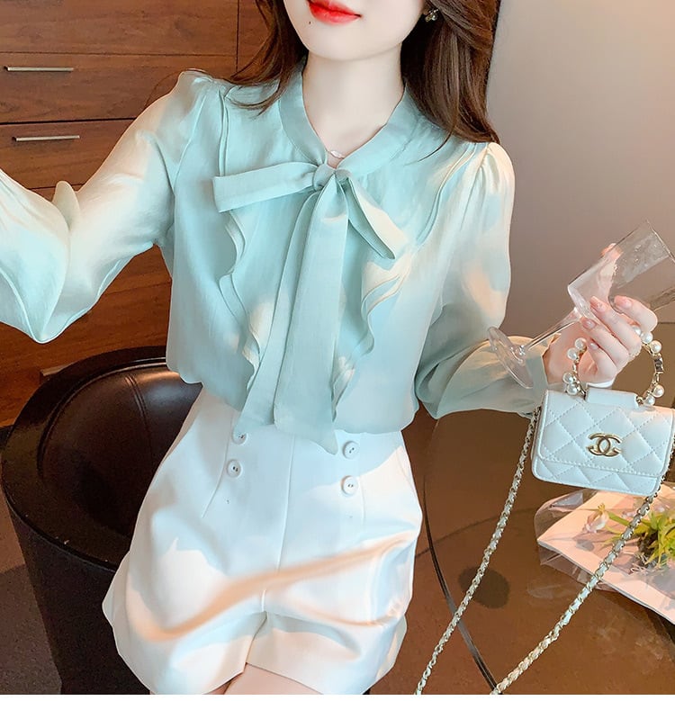 【tops】気質満点 エレガントシャツトップス大人気　M17443