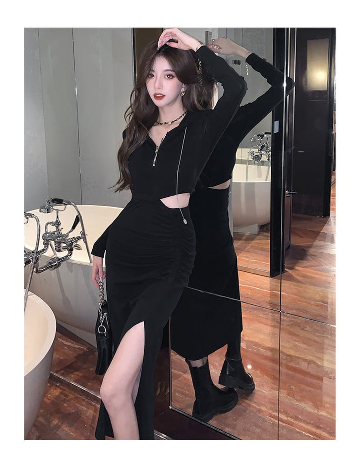 【dress】フード付きワンピース　M26654