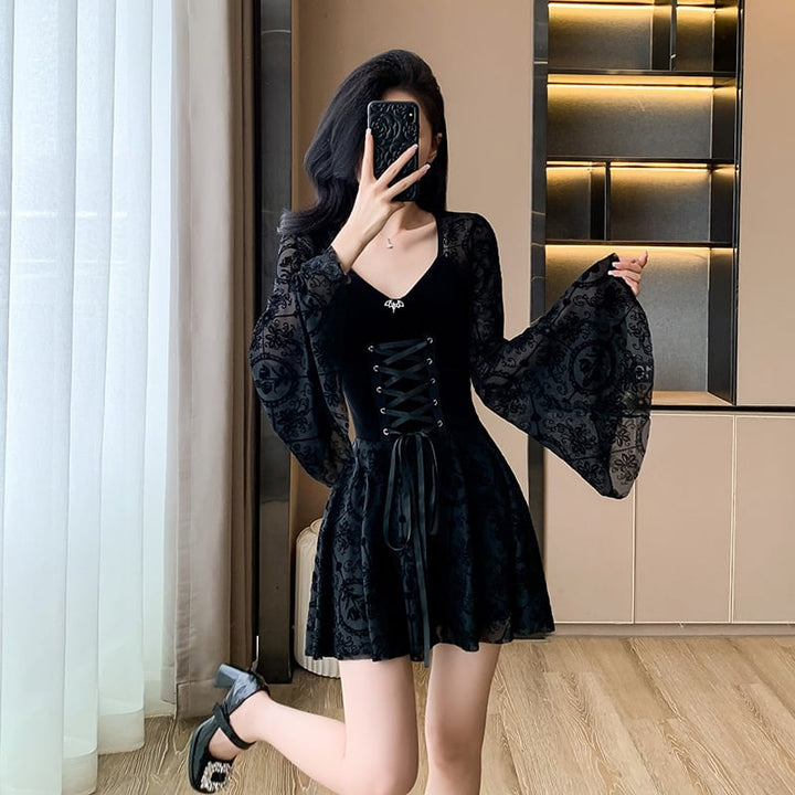 【dress】デートワンピース　M26589