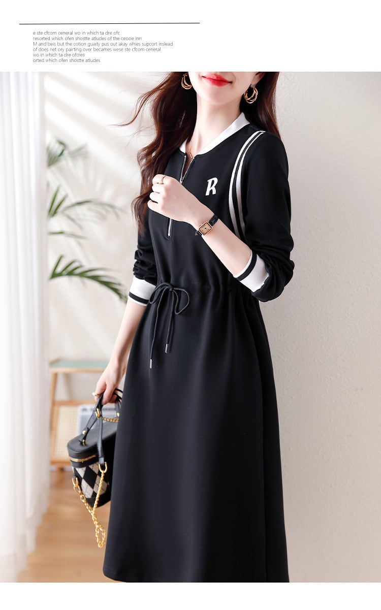 【dress】ファスナーワンピース　M21352