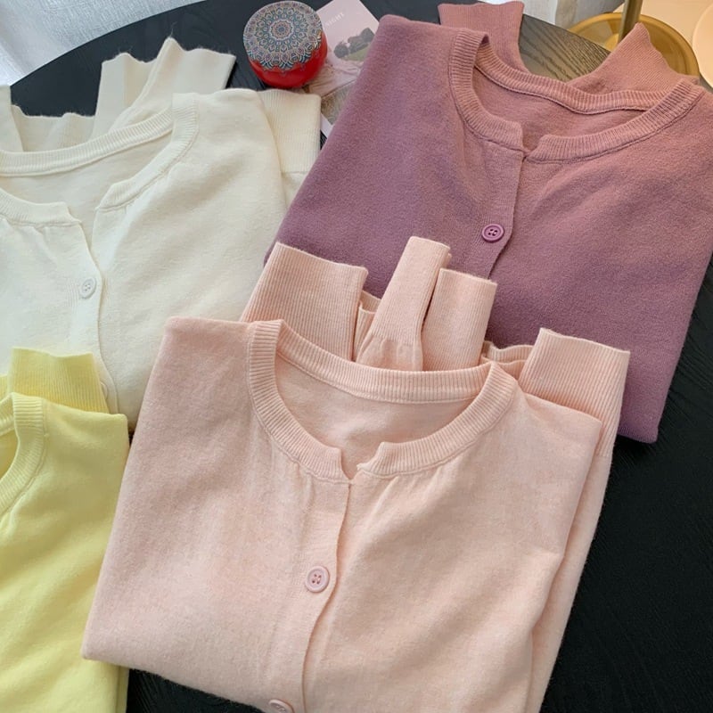【outer】ニットカーデ　M17962