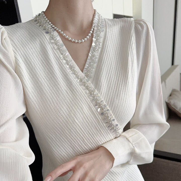 【tops】不規則 イレギュラードッキングトップス　M29387