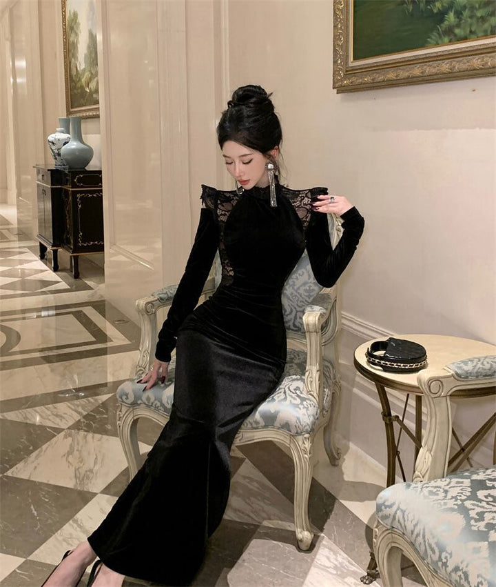 【dress】レースデートワンピース　M27337