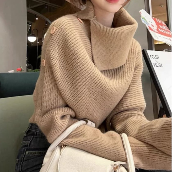 【tops】イレギュラーニットセーター　M26477