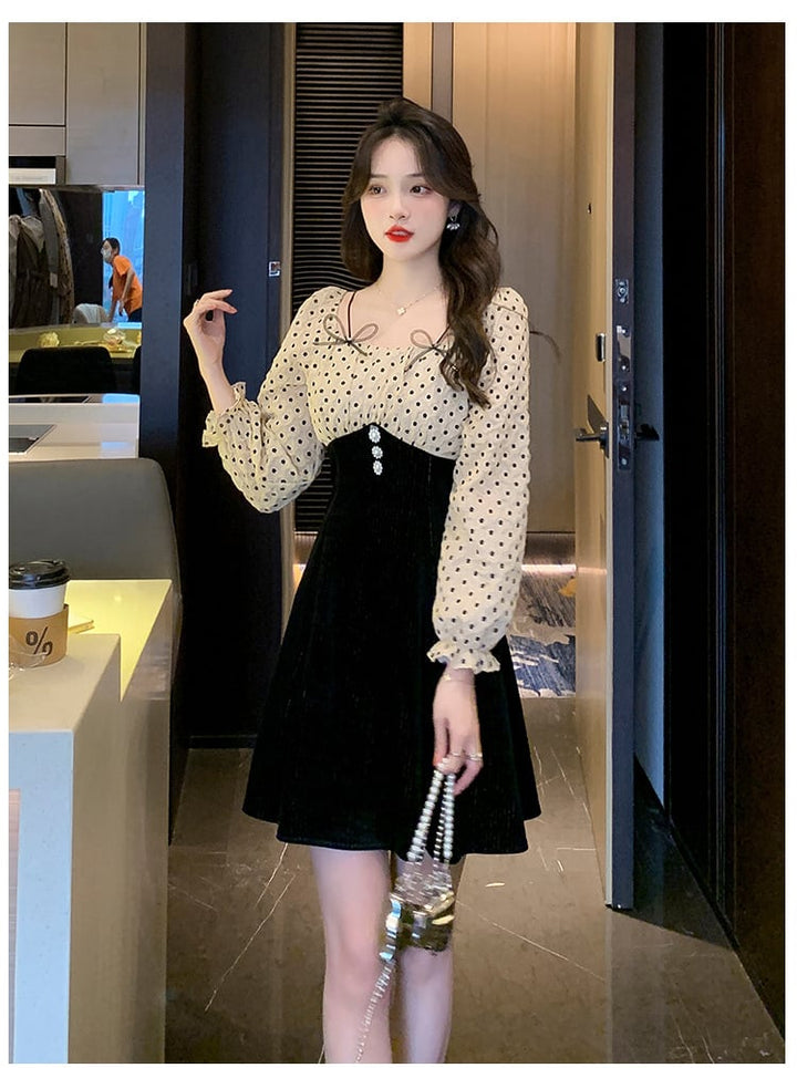 【dress】ドッキングワンピース　M29544