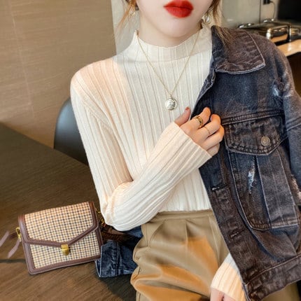 【tops】ニットトップス　M26442