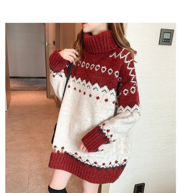 【tops】クリスマスニットセーター　N2848