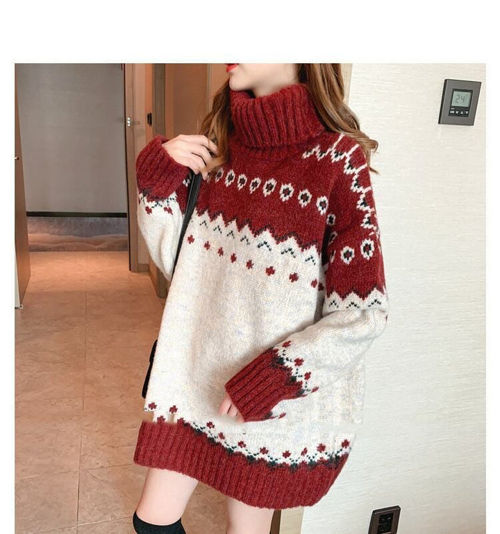 【tops】クリスマスニットセーター　N2848