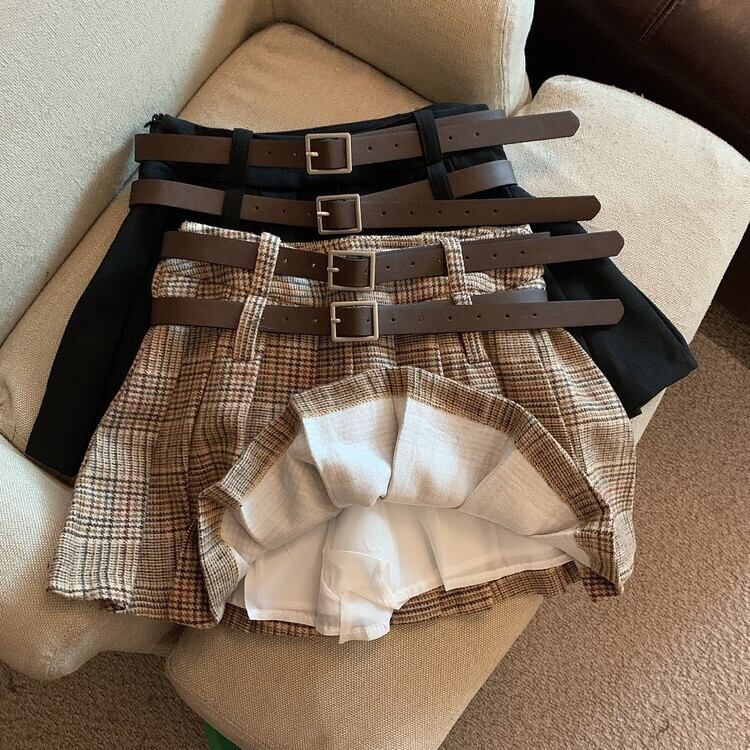 【bottoms】プリーツスカート　M27357