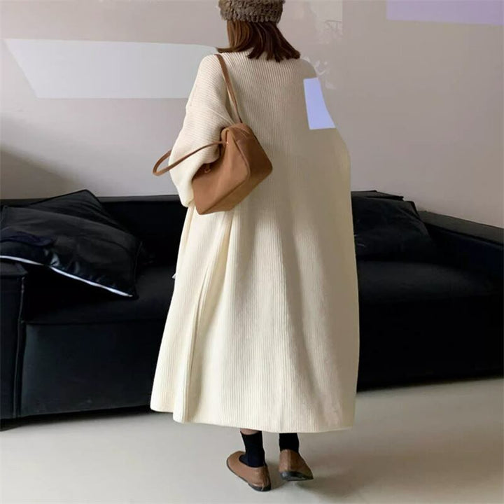 【outer】ロング丈ニットカーデ　M18410