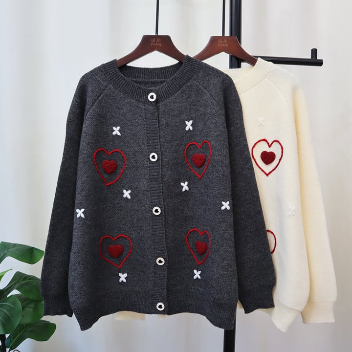 【outer】ニットカーデ　M25687