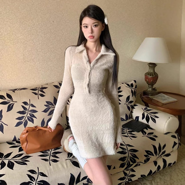【dress】ニットワンピース　M27992